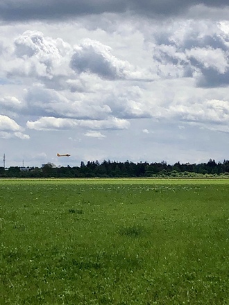 Start eines Fliegers