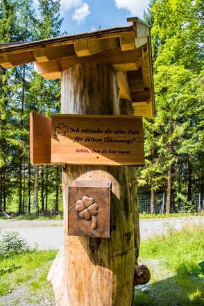 Ende Weg der guten Wünsche