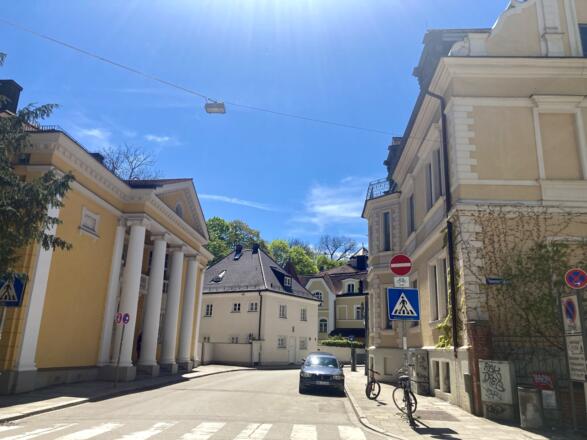 Mandelstraße in Schwabing