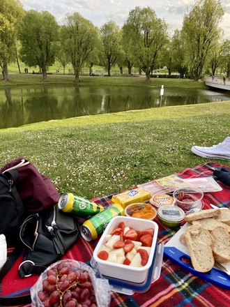 Picknick im Olympiapark