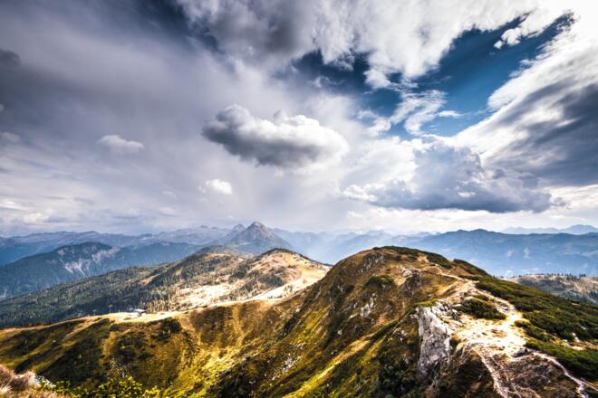 herrliches Bergpanorama