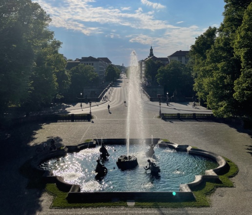 Aussicht Friedensengel München