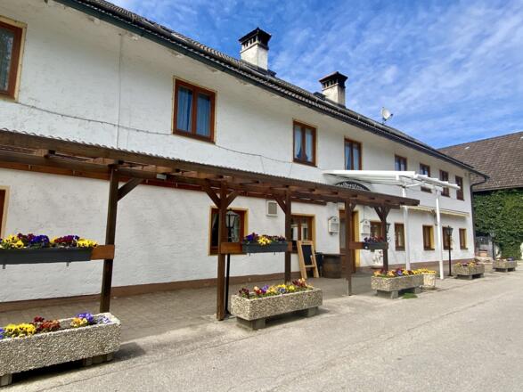 Eingang zum Restaurant Bergl