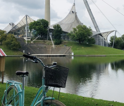 Fahrrad am Olympiasee