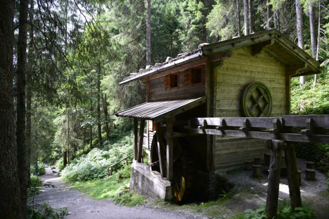Weikart Ggetreidemühle Alpbach