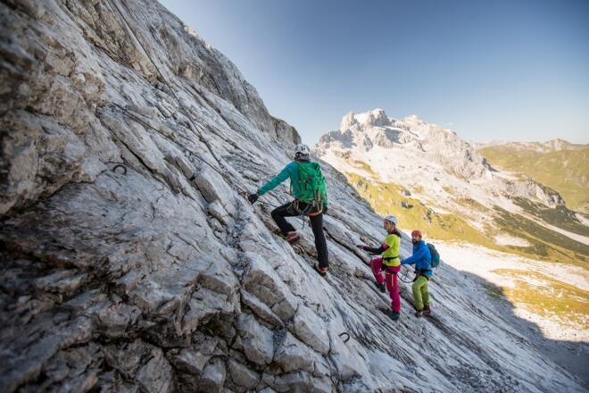 Klettersteig Gauablickhöhle