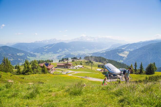 Blick zurück ins Tal