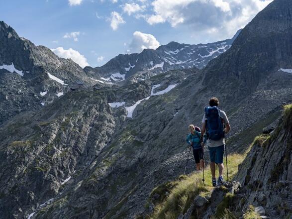 Blick Richtung Erlanger Hütte