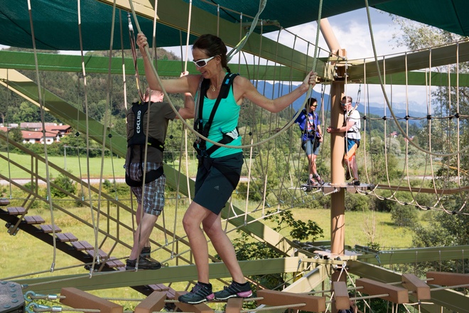 Kletterspaß im 3. Stock