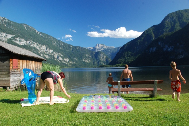 Badespaß im Strandbad Untersee
