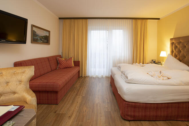 Doppelzimmer im Landhotel Agathawirt