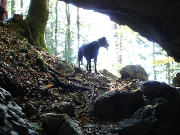 Eingang zum Schwarzenbachloch