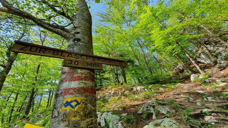 Wanderung zur Blaschekwarte