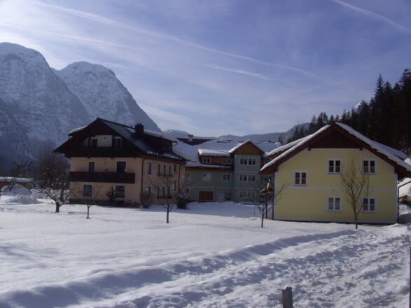 Hausansicht Winter