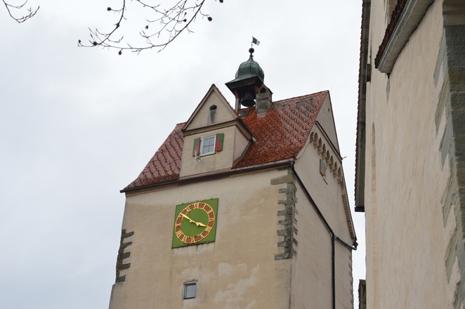 Wassertor. Fenstergiebel der Türmerwohnung
