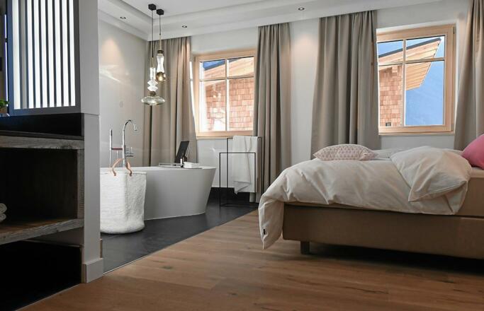 Das Salzberg, Bad Aussee, Wasserberg, Doppelbett