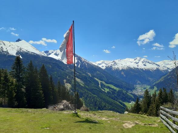 Zicht vanaf Poserhöhe