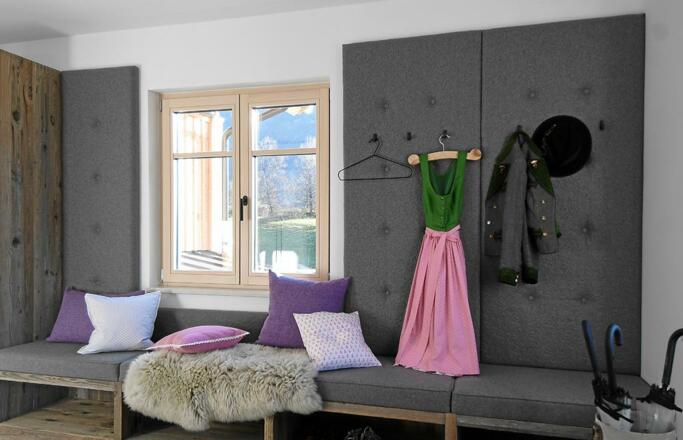 Das Salzberg, Bad Aussee, Garderobe