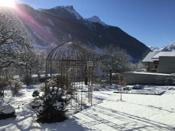 Blick aus dem Fenster