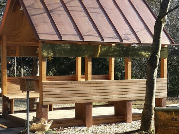Gebetstempel im Balasai Park Massenhausen