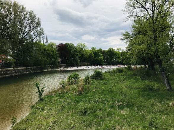 Ausblick von der Zenneckbrücke