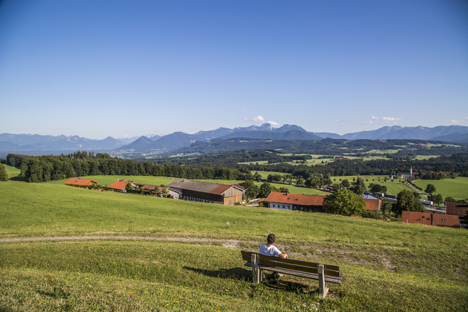 Aussicht auf Wilparting