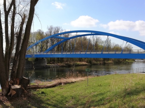 Isarbrücke in Moosburg a. d. Isar