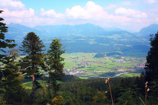 Ausblick ins Salzachtal