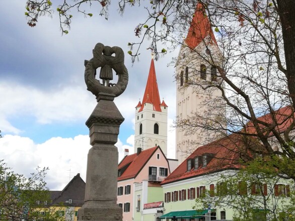 St. Kastulus Münster und St. Johanneskirche in Moosburg a. d. Isar