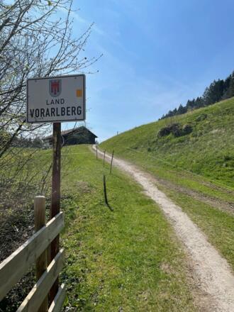 Grenzsteg nach Vorarlberg