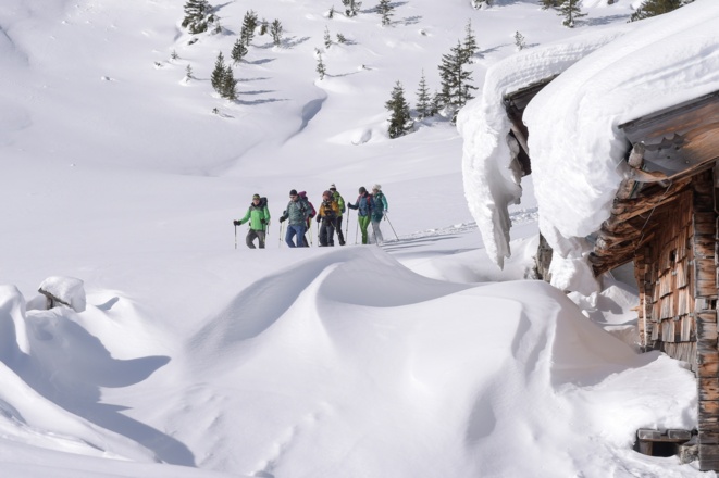 Schneeschuhwandern im Krimmler Achental
