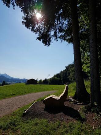 Entspannen auf der Wellnessbank