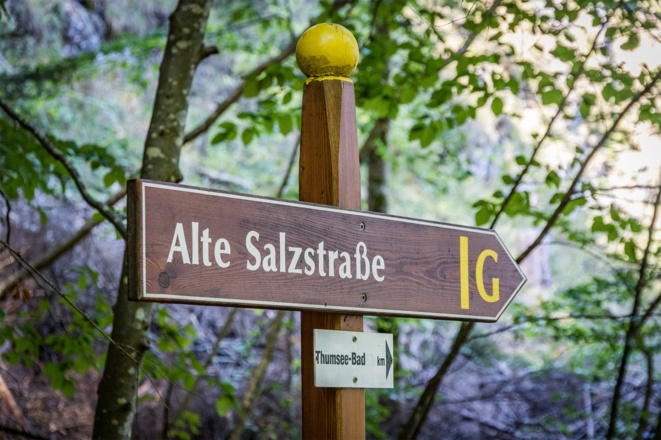 Etappenweise entlang des historischen Soleleitungswegs