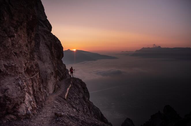 Fürstensteig im Abendlicht