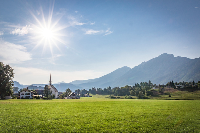 Bayerisch Gmain im Sommer