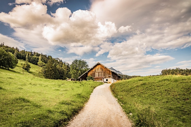 Weg zur Höllenbachalm