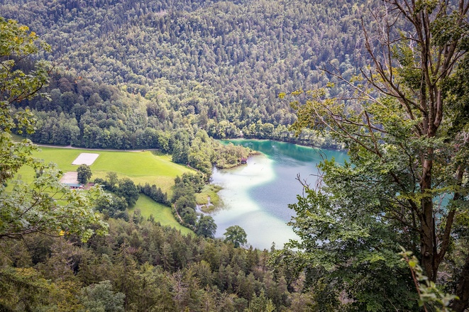 Ausblick auf den Thumsee