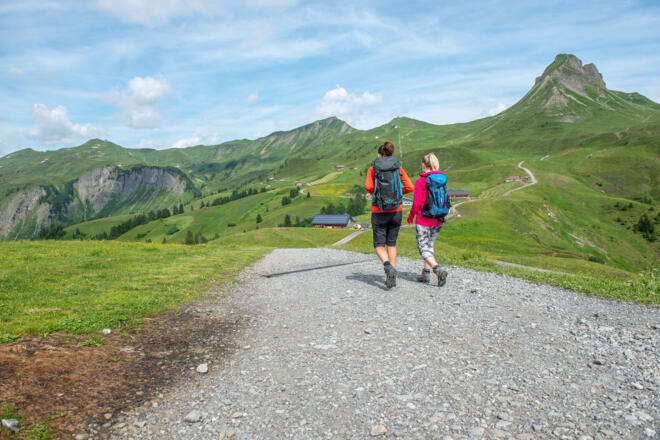 Anfang Damülser Rundtour