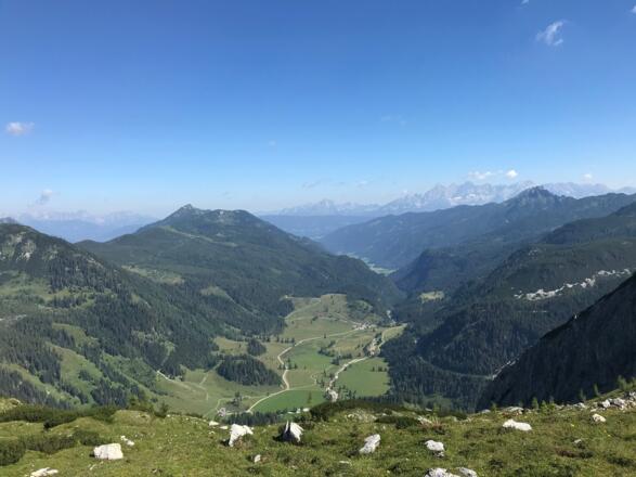 Blick auf die Gnadenalm