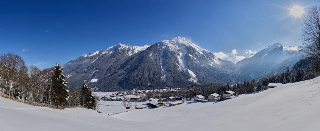 Krimml im Winter
