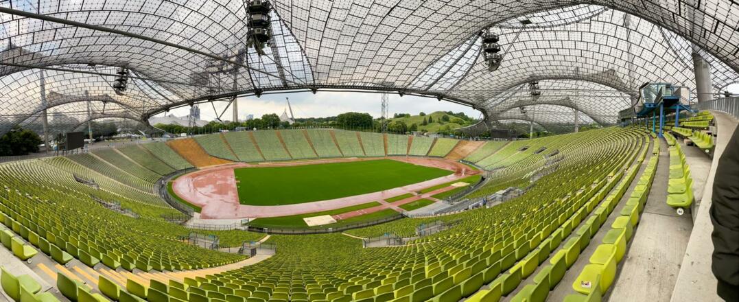 Blick über das Olympiastadion