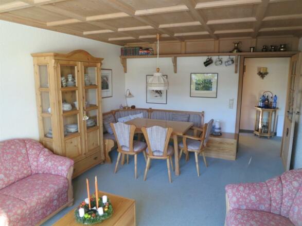 Essecke im Wohnbereich