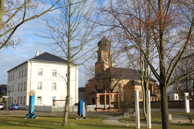 Kunsthaus Rehau und St. Jobst Kirche