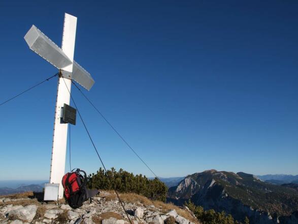 Gipfel des Hochsengs im Herbst