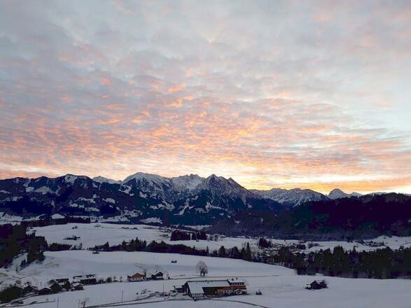 Einmalige Aussicht - hier vom Dachfenster aus