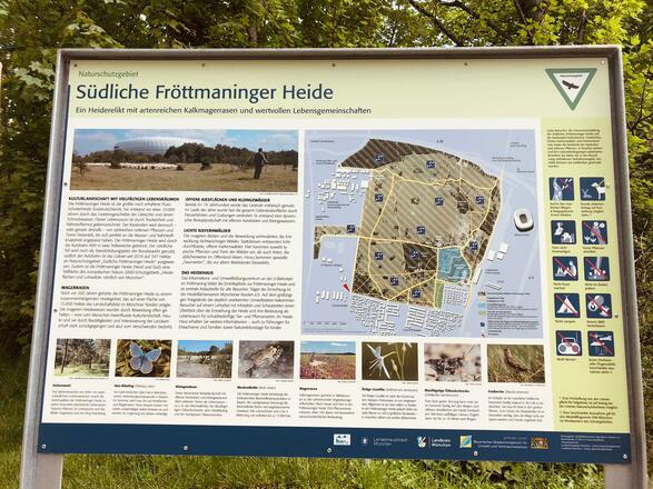 Infotafel "Südliche Fröttmaninger Heide"