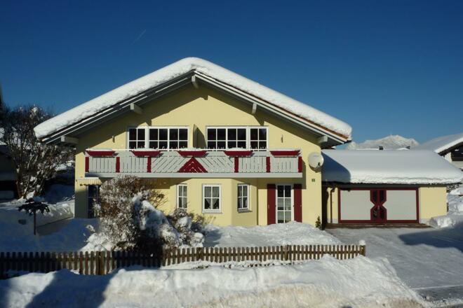 Winter in Fischen im Allgäu