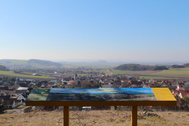 Panoramatafel Kalvarienberg