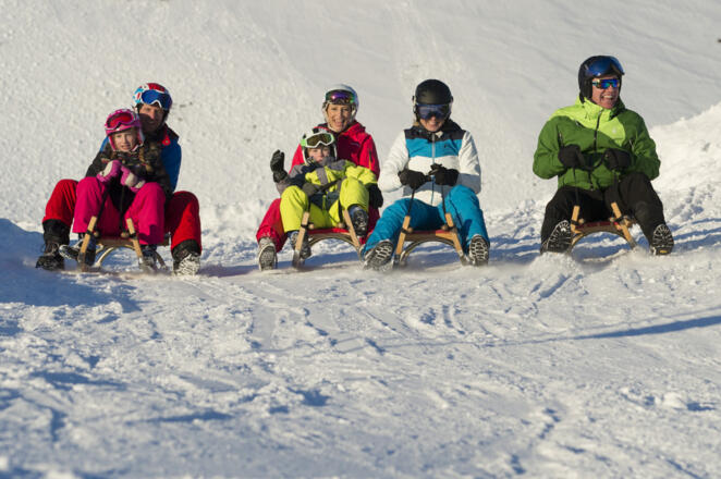 Rodeln in der Wildkogel-Arena