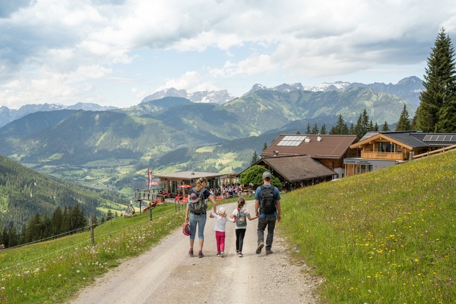 auf dem Weg zur Reitlehenalm